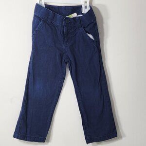 Crazy 8 Blue Jean Pants fake button (clasps together) with zipper Size 3T